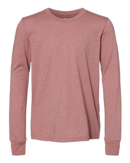 Youth Heather CVC Long Sleeve Tee