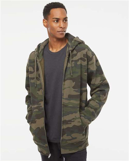 Unisex Heavyweight Full-Zip Hooded Sweatshirt