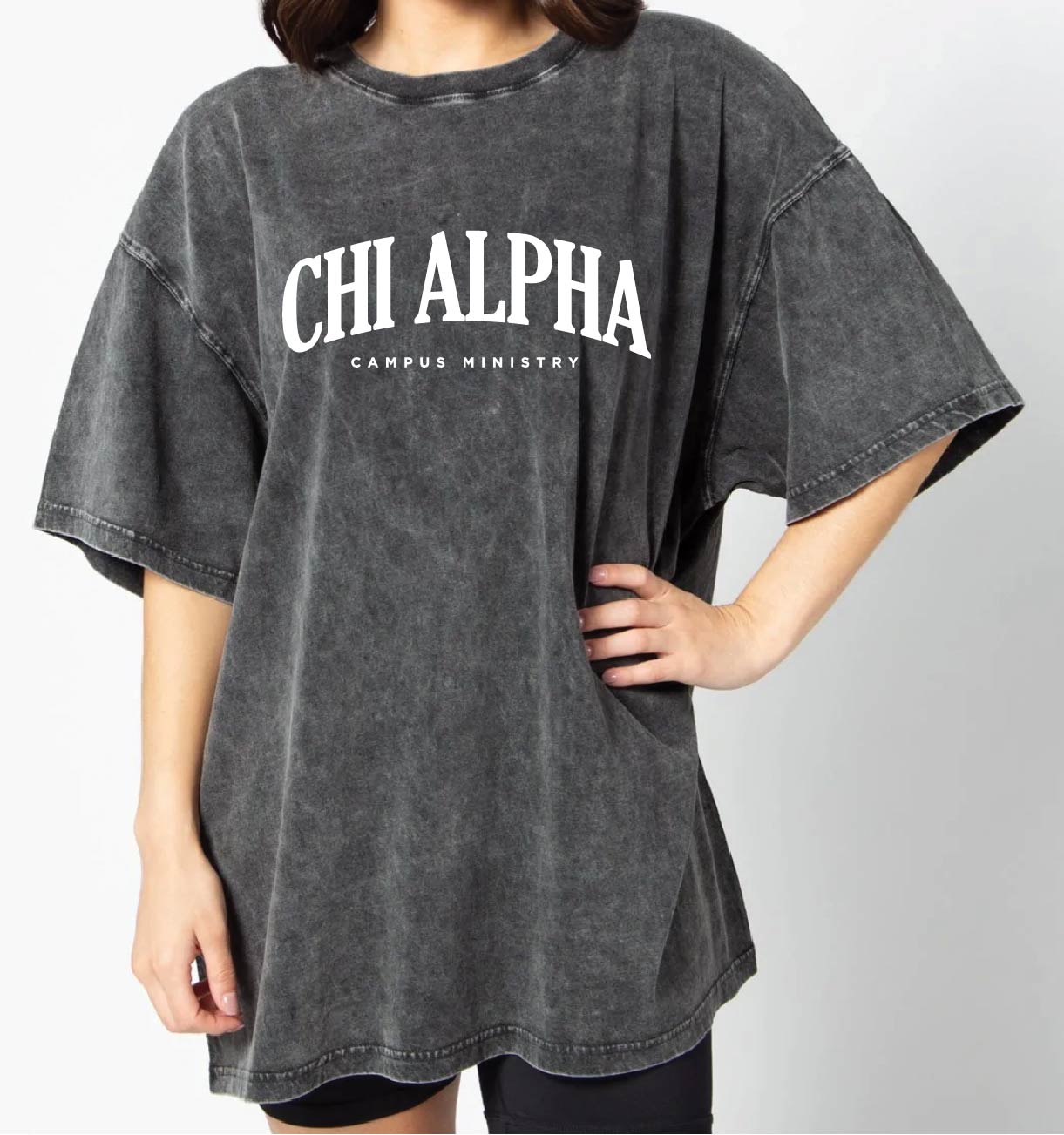 Oversized Mineral Washed Tee