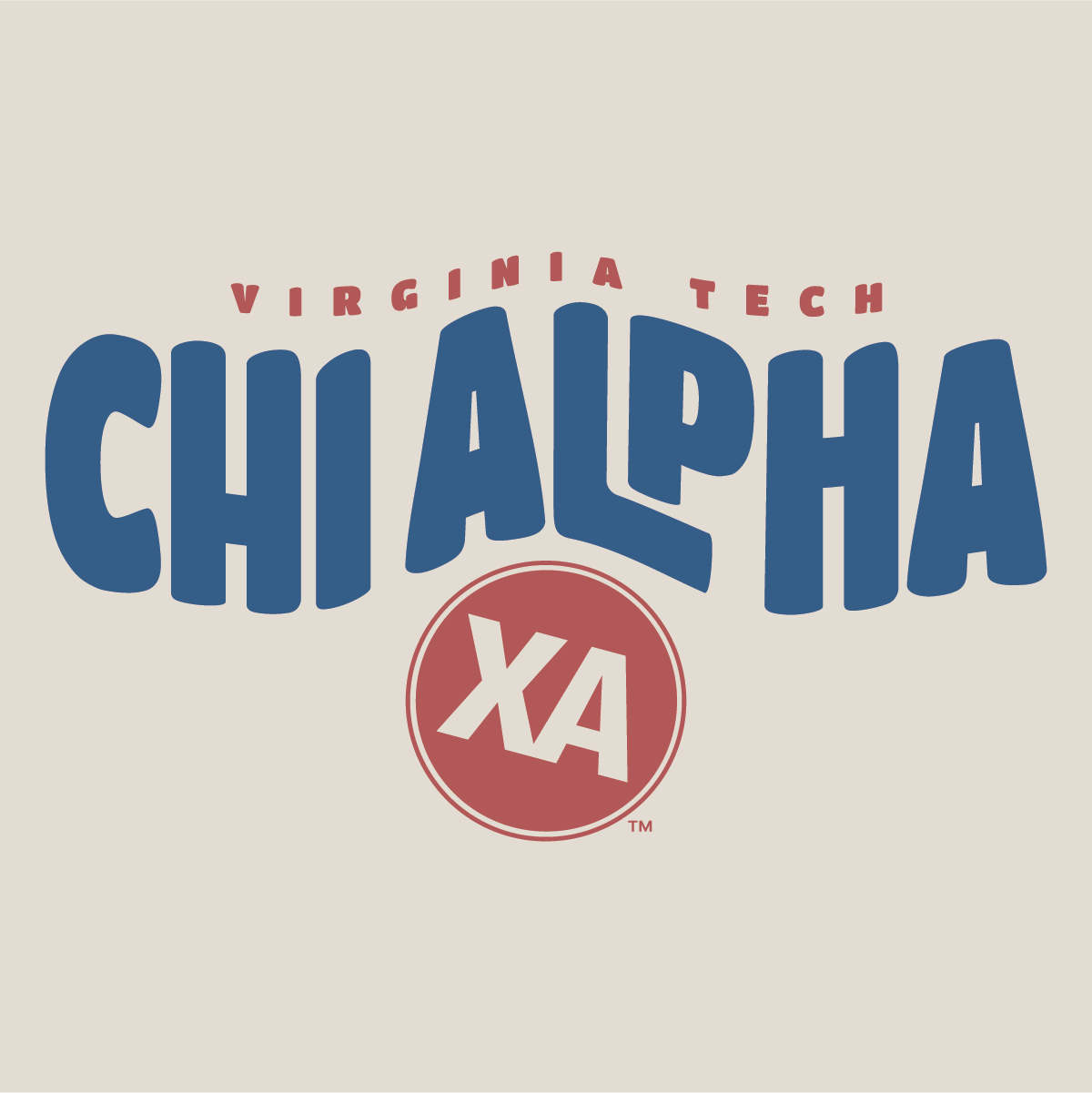 Wave over Logo